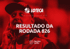 loteca 826 resultado para os palpites do concurso