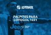 programação lotogol 1031