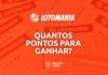 com quantos pontos ganha na lotomania
