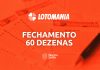 fechamento da Lotomania com 60 dezenas