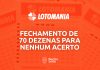 fechamento de 70 dezenas na Lotomania
