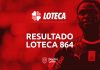 resultado loteca 864 programacao