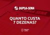 Quanto custa jogar 7 dezenas na Dupla Sena? Confira