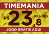 Timemania 1430 acumulada com prêmio de 23,8 milhões! E agora: jogar ou não?