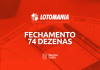 fechamento lotomania 74 dezenas