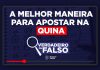 Melhor maneira de apostar na Quina. Verdadeiro ou Falso?