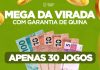 Como jogar 30 jogos na Mega da Virada e ganhar o prêmio da quina com apenas R$135?
