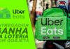 Entregador do Uber Eats ganha na loteria com gorjeta de $10