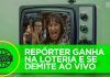 Repórter se demite ao vivo ao saber que ganhou na loteria. Porém ela não sabia direito o prêmio…