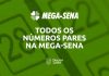 todos os números pares