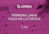 linha inteira vazia na Lotofácil