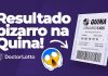 Resultado bizarro na Quina!