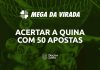 acertar a quina da Mega da Virada