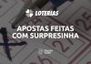 Quantas apostas premiadas são de surpresinhas